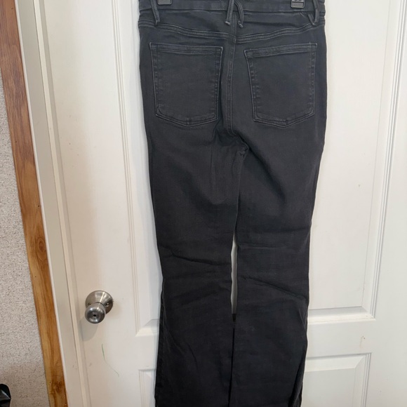 Good American black Denim flare Jeans - Picture 3 of 6
